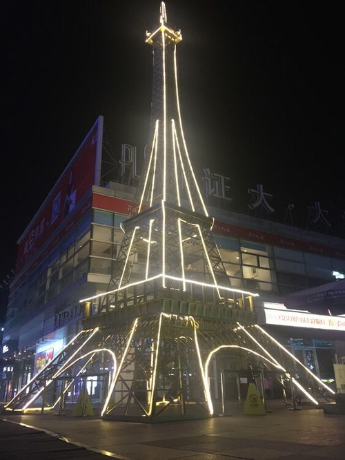 随州埃菲尔铁塔模型工艺品与出租服务 钢管塔的艺术与实用