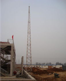 避雷塔的制作与安装 钢管塔的完整流程